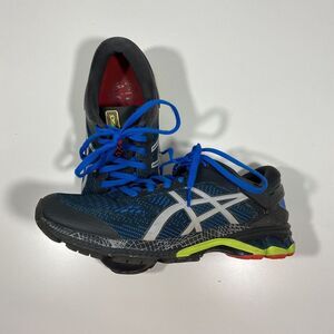 Asics Shoes Mens Size 8 Black Gel-Kayano 26 Reflective Running 1011A628 - *READ*